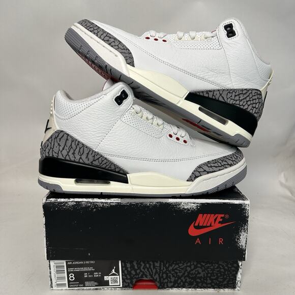 Nike Other - Nike Air Jordan 3 Retro OG Reimagined “White Cement”